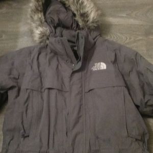 The Northface parka coat